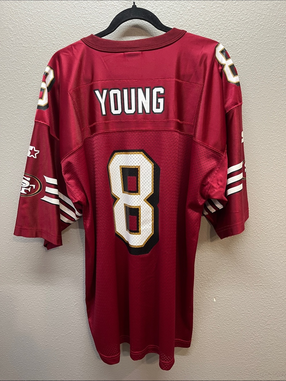 Starter #8 Steve young vintage Jersey size XL